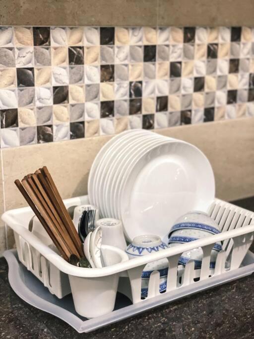 Queen Room Semi Attached Bathroom Bukit Mertajam Alma Impian Exterior photo